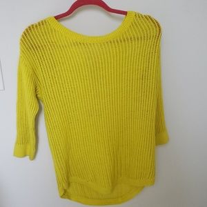 Gap yellow sweater